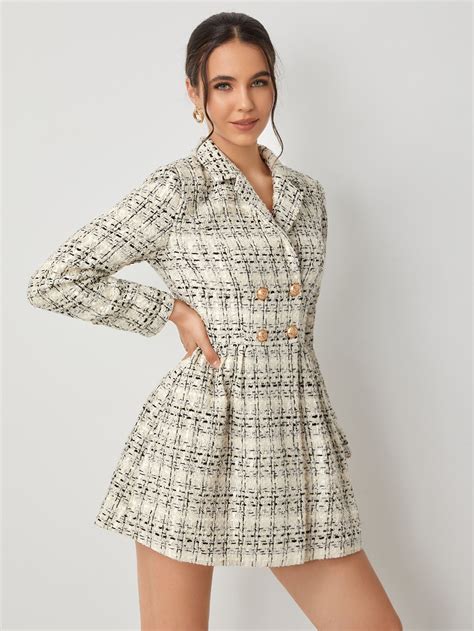 Shein Tweed Dress The Daily Jemima