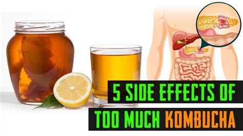 5 Side Effects Of Too Much Kombucha Dark Side Of Kombucha Health