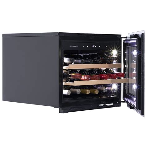 Dunavox Glance 18 Black Integrated Wine Cooler Empire Electro