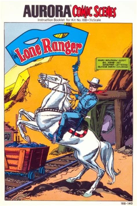 Western Comics Adventures The Lone Ranger Comic Cover Art