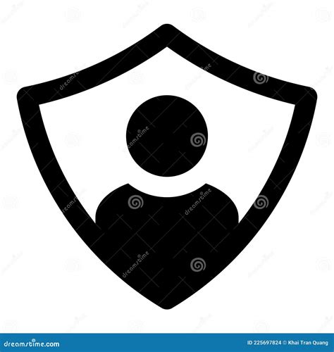 Privacy Vector Icon Stock Vector Illustration Of Badge