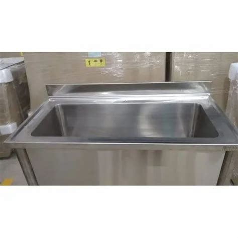 Silver Stainless Steel Pot Wash Sinks At Rs 35500 In Tirunelveli Id 22597415830