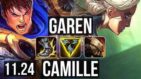 GAREN Vs CAMILLE TOP Rank 5 Garen Godlike BR Grandmaster 11 24