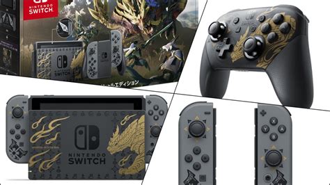 Anunciada una Nintendo Switch edición Monster Hunter Rise MeriStation