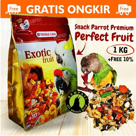 Jual Exotic Fruit Versele Laga Pakan Makanan Burung Parbeng Parrot