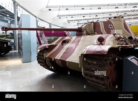 German Panther Tank At Bovington Tank Museum Dorset Stock Photo Alamy