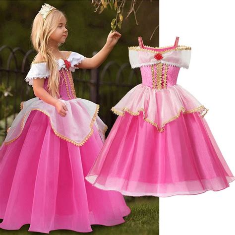 Girls Princess Aurora Costume B8