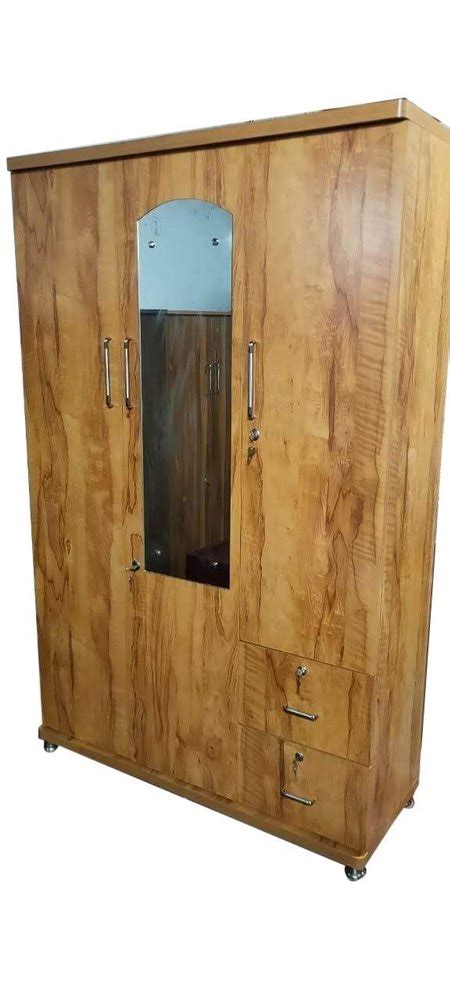 3 Door Hinged Wooden Wardrobe With Locker At Rs 14000 Piece In Mysore