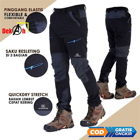 Jual Celana Gunung Outdoor Outdor Waterproof Lapangan Anti Air Panjang