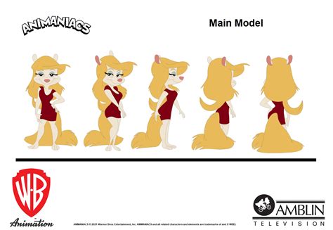 Minerva Mink Reboot 2021 Animaniacs Model Minerva Mink Fan Art