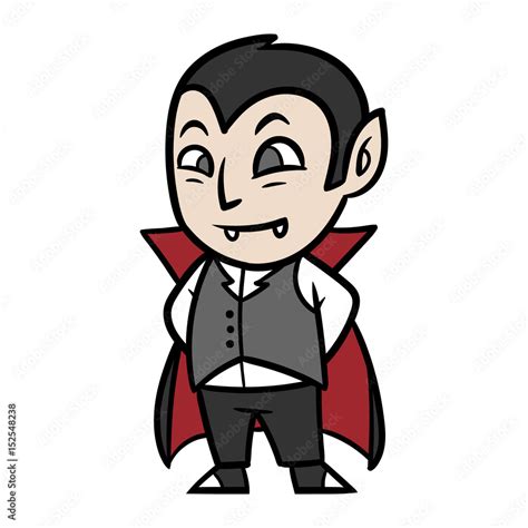 Cute Cartoon Dracula