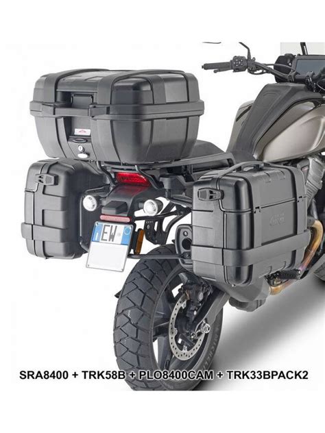 Кофр GIVI TRK52B Trekker 52 Bkack MONOKEY 52 литра Купить с доставкой