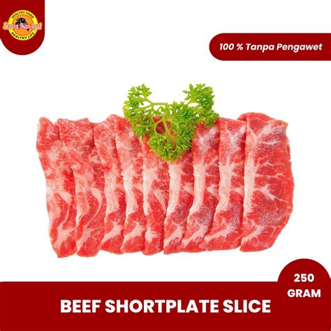 Jual Daging Sapi Lapis Us Sliced Beef Us Shortplate Beef Slice 250