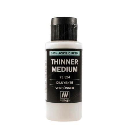 Vallejo VAL73524 60ml Thinner Medium73.524