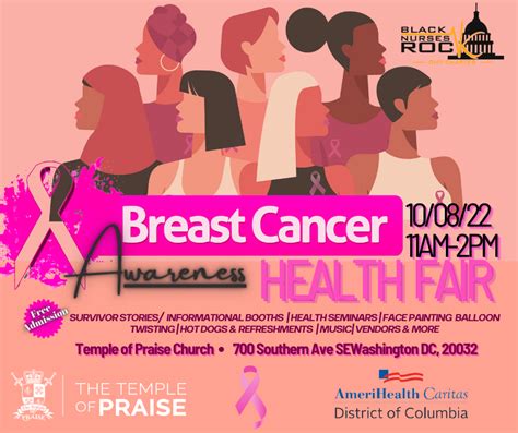 Breast Cancer Awareness Health Fair Leadership Council For Healthy