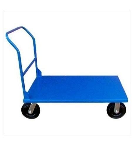 450 Kg Load Capacity Mild Steel Portable Handling Trolley For