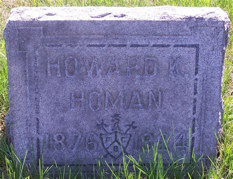 Howard Kerr Homan 1876 1924 Mémorial Find a Grave