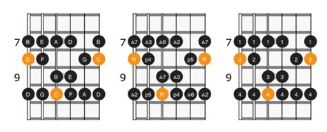 C Major Scale on Guitar: Positions & Theory – guitaronline.info