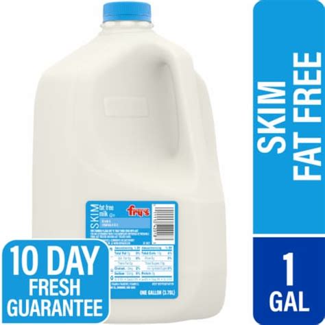 Fry S Fat Free Skim Milk Gallon 1 Gal Frys Food Stores