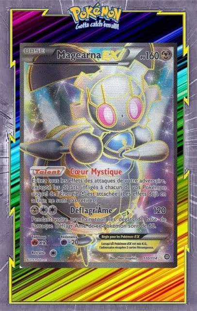 MAGEARNA EX XY11 Offensive Vapeur 110 114 Carte Pokemon