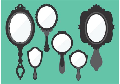 Vintage Hand Mirror Vectors Download Free Vector Art Stock Graphics