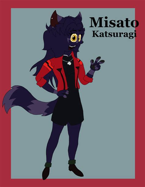 Anthro Catified Misato Ref Sheet By Bluvolt On Deviantart