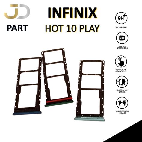 Jual Simtray Simlock Slot Sim Infinix Hot Play X C X B Tempat Kartu Simcard Shopee