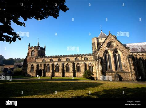 Bangor Cathedral Gwynd Wales UK Stock Photo - Alamy