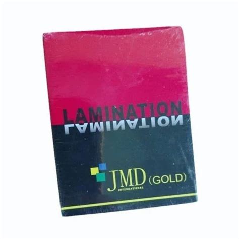 Jmd Gold Lamination Pouch Film At Rs Pack Laminating Pouch Film