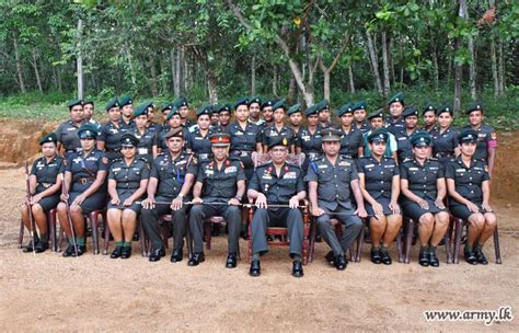 Slawc Colonel Commandant Visits Slawc Camps Sri Lanka Army