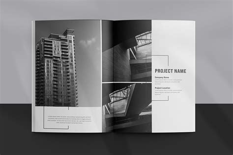 Architecture Portfolio Template | Brochure | afsar15 | 117155 | PoweredTemplate.com