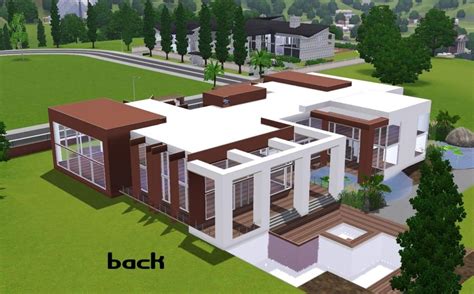 Unique Sims Modern House Floor Plans New Home Plans Design