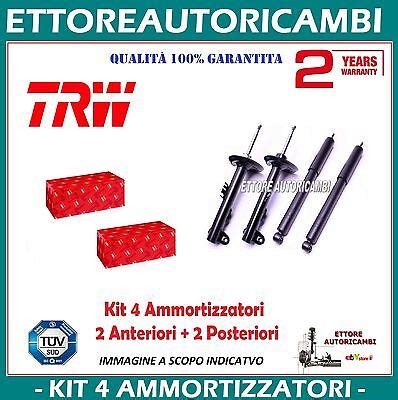 KIT 4 AMMORTIZZATORI TRW ALFA ROMEO 156 STATION WAGON NUOVI SPORT