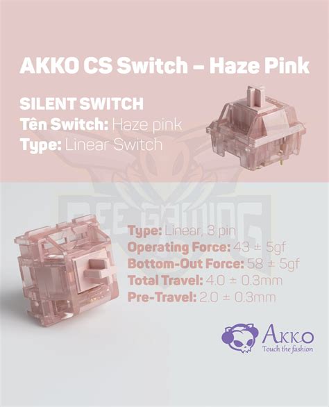 Linear Silent Switch AKKO Gear