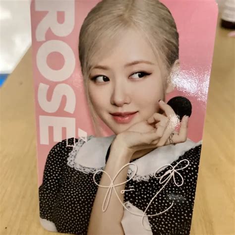 Blackpink Rose Official Oreo Limited Edition Photocard Kpop Yg Ent