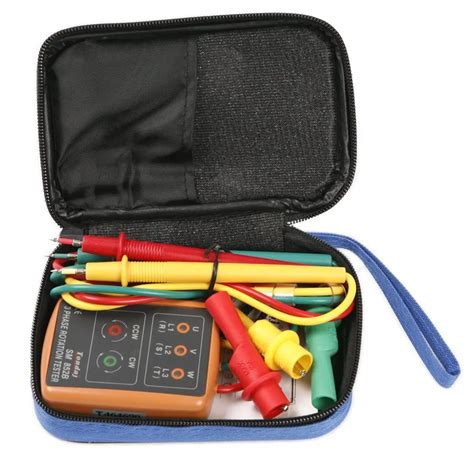 Portable Phase Sequence Presence Rotation Tester Hz To Hz