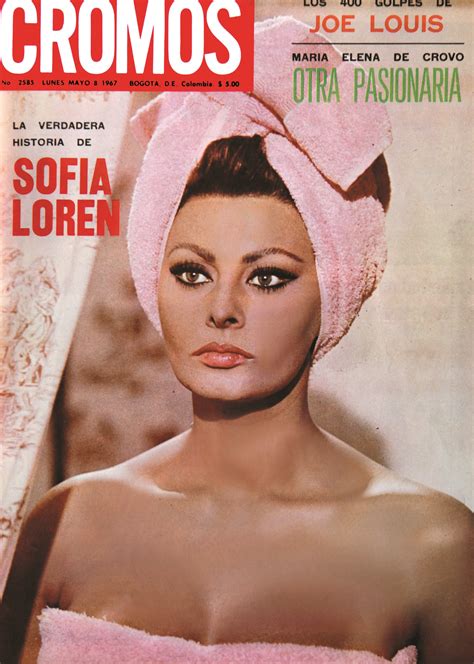 Portada 2585 Sophia Loren Sofia Loren Joe Louis