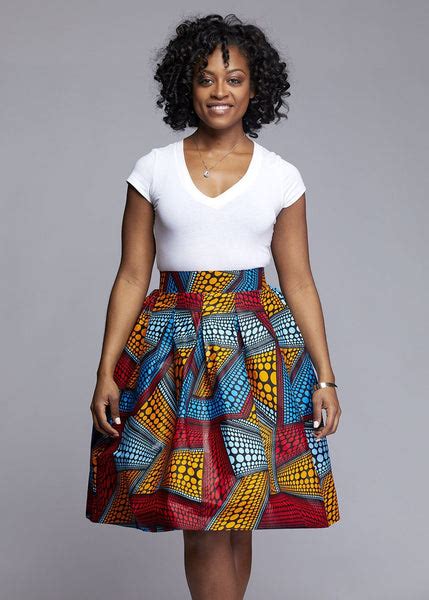 African Print Skirts African Skirts From Diyanu Diyanu