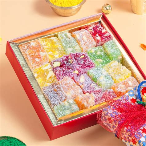 Holi Turkish Delight Gift Box Assorted Turkish Delight Gms Gift Box