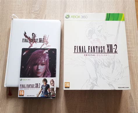 Final Fantasy XIII 2 Crystal Edition Steelbook Poradnik Xbox 360