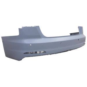 Audi A Sedan Rear Bumper Cover Primed W Parallel Pk Assist Wo S Line