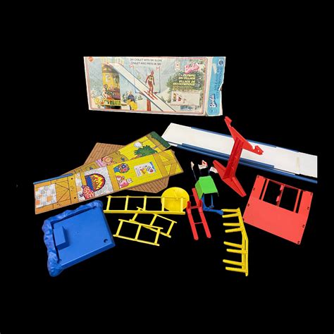 Vintage 1974 Olympic Ski Chalet Mattel Ski Village Playset Etsy