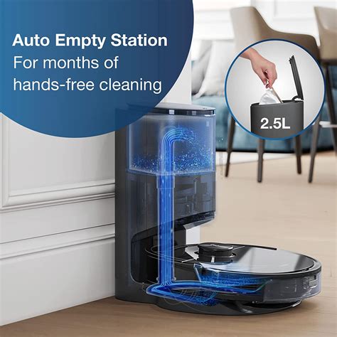 DEEBOT N8 PRO Robot Vacuum Mop 2600Pa Auto Empty Laser