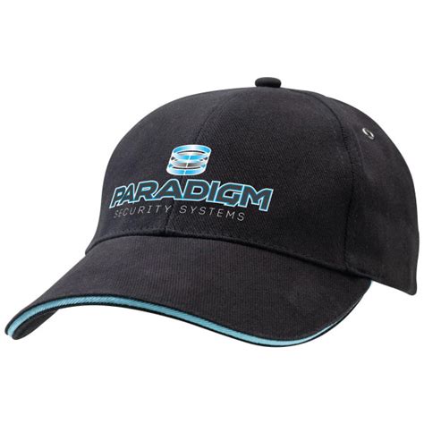 Personalised Buchanan Sandwich Peak Caps Promopal