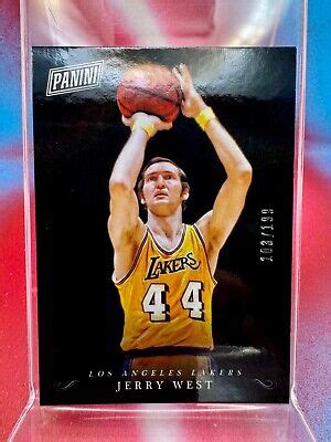 2018 Panini Black Friday Panini Collection JW Jerry West Los Angeles