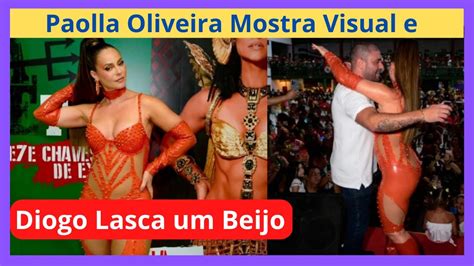 Paolla Oliveira Mostra VISUALcom ROUPA No Ensaio De Carnaval E Diogo