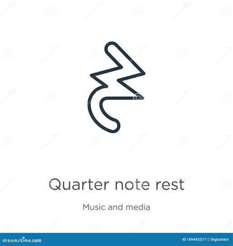 Quarter Note Staff Notation Royalty Free Illustration Cartoondealer