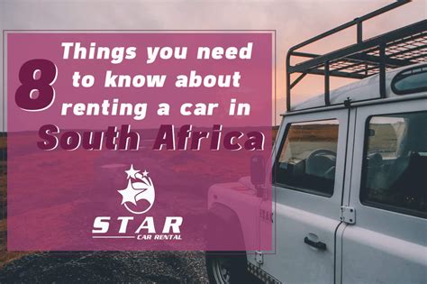 16 Things You Need To Know When Renting A Car In South Africa