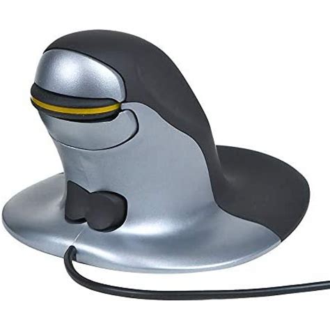 Posturite Penguin Ambidextrous Wired Ergonomic Mouse