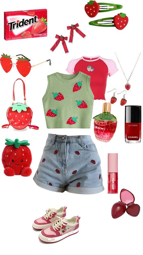 strawberry outfits Outfit | ShopLook